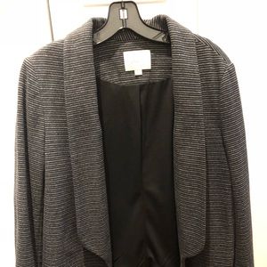 Never Worn soft Loft striped blazer
